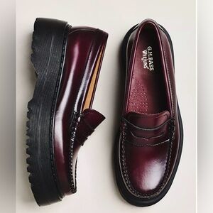 G.H.BASS Weejuns Whitney Super Lug Loafers